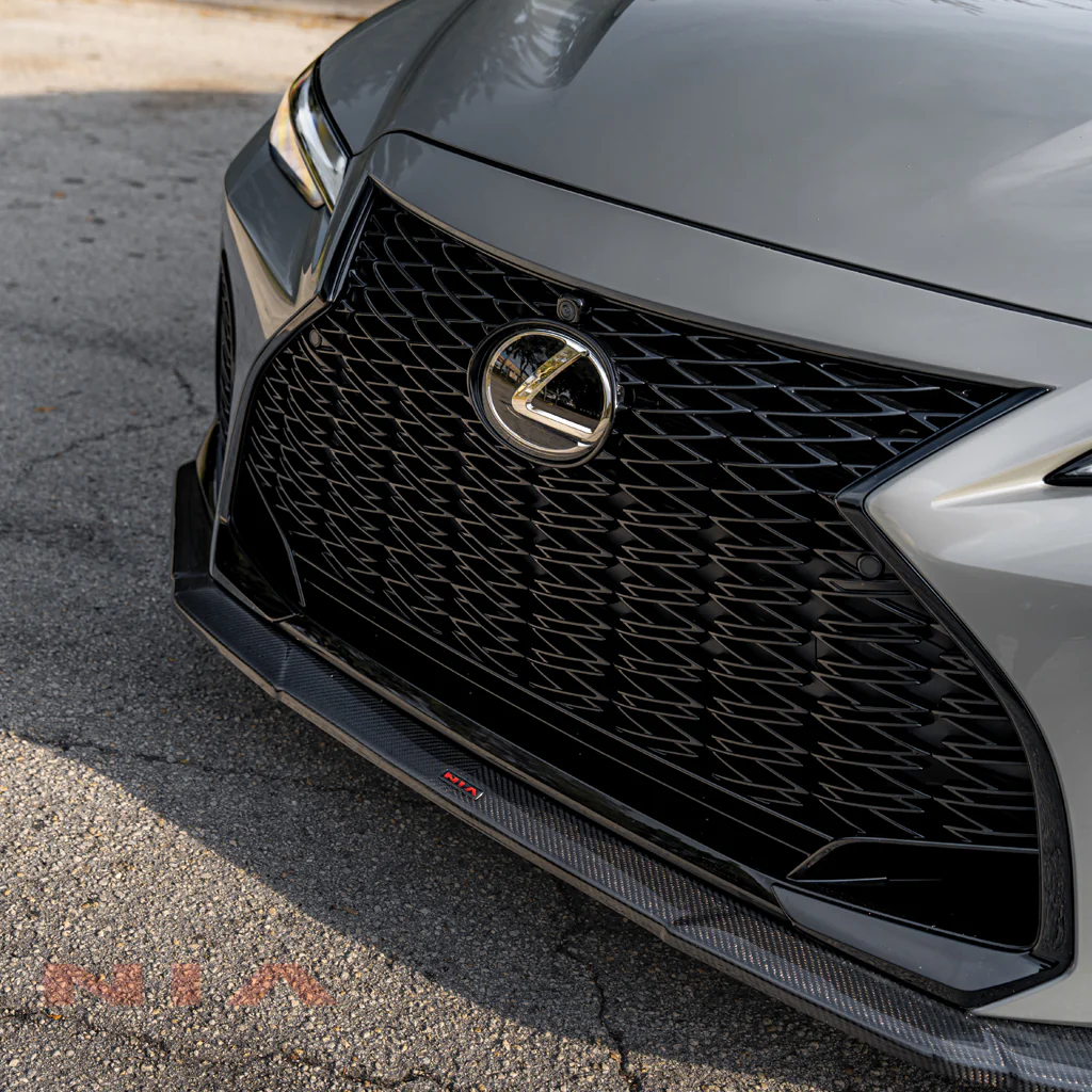 Lexus IS 500 NIA Front Lip Splitter Bodykit 2022-2025 in ABS or Carbon Fiber - Image 14