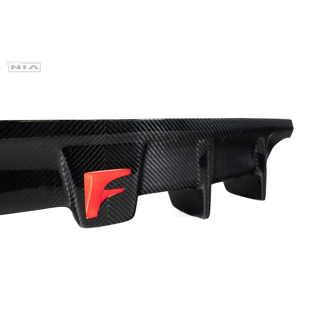 Lexus IS 500 NIA rear lip bumper extension Diffuser bodykit 2022-2025 in ABS or Carbon Fiber - Image 4