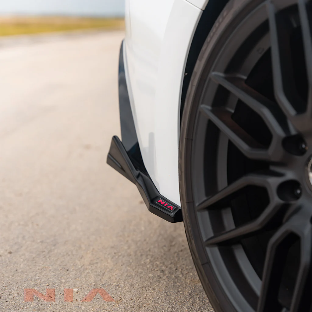 Lexus IS 500 NIA Rear Lip Spats bodykit 2022-2025 in ABS and Carbon Fiber - Image 7