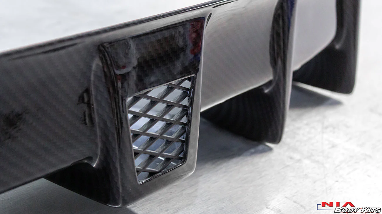 Lexus IS Base Model NIA Full lip Body Kit 6pcs (Front Splitter, Side Skirt Rockers, Rear apron spats, Diffuser Bumper Extension) 2021-2025 in ABS or Carbon Fiber - Image 6