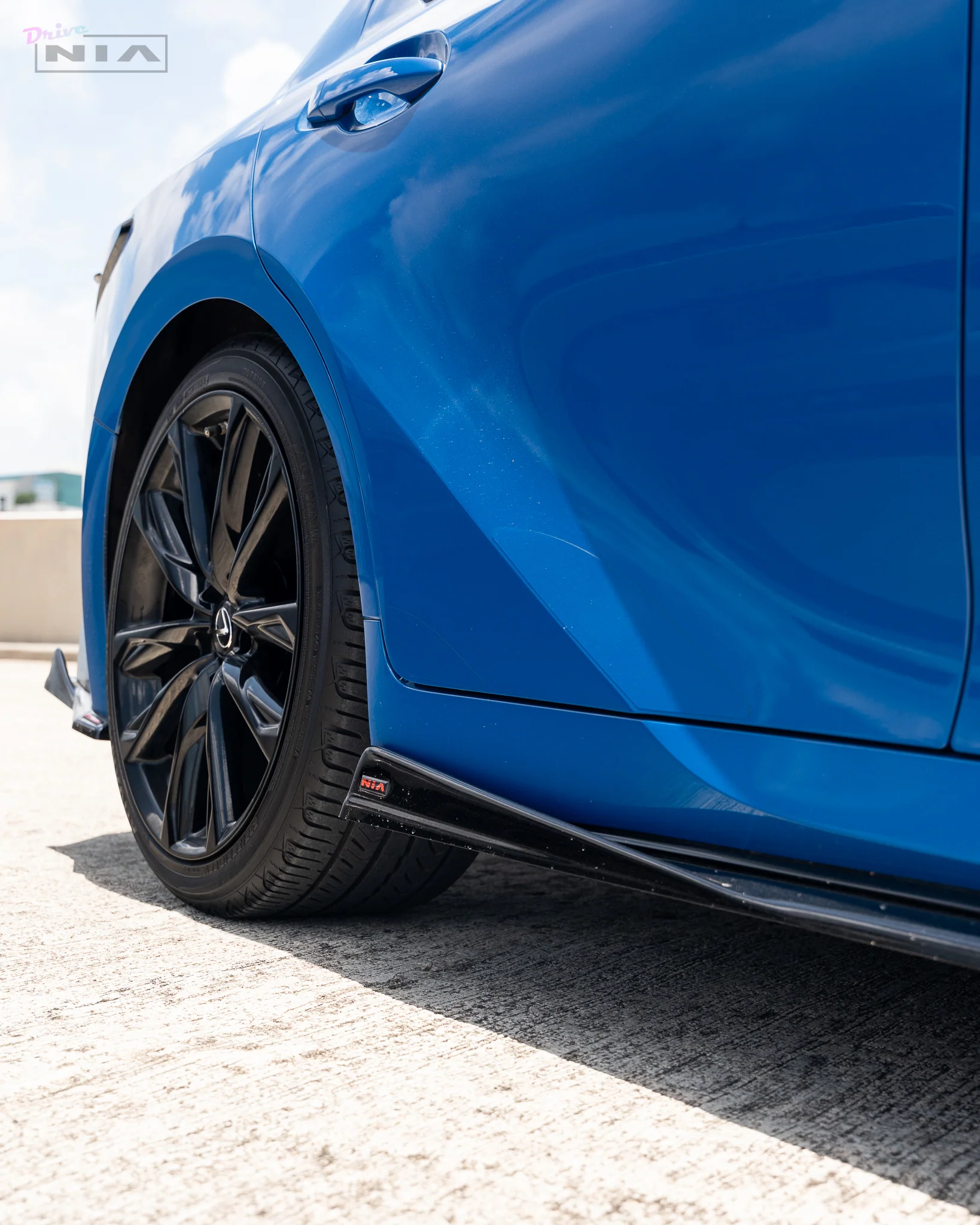 Lexus IS 2021-2026 NIA Side skirts aero lip bodykit in ABS or Carbon Fiber (Base, F Sport, IS300, IS350, IS500) - Image 10