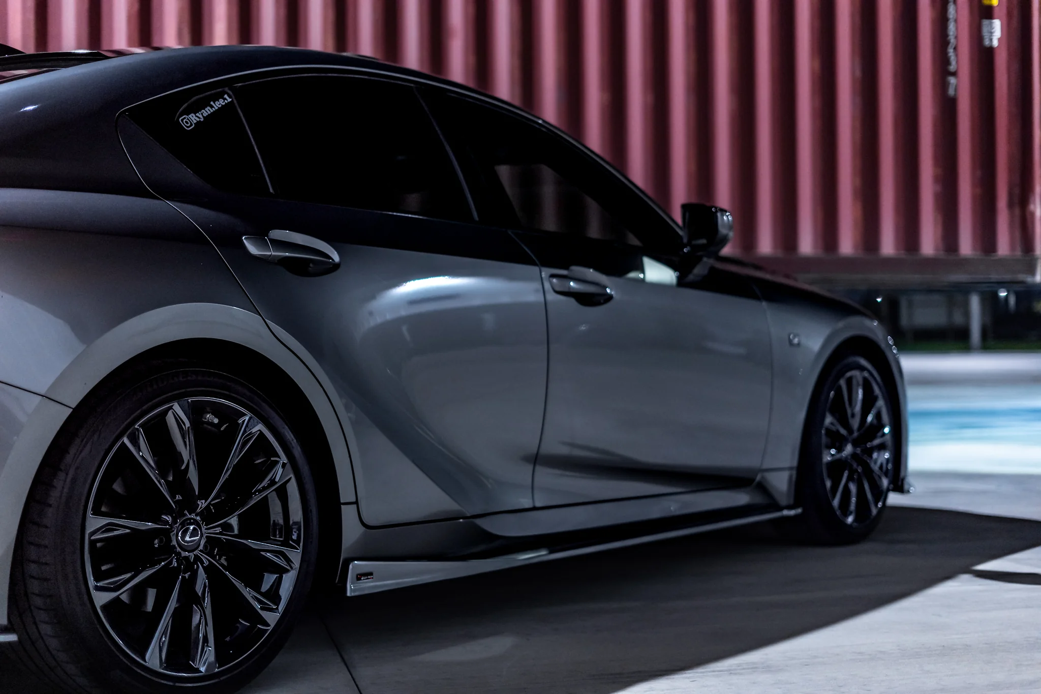 Lexus IS 2021-2026 NIA Side skirts aero lip bodykit in ABS or Carbon Fiber (Base, F Sport, IS300, IS350, IS500) - Image 19