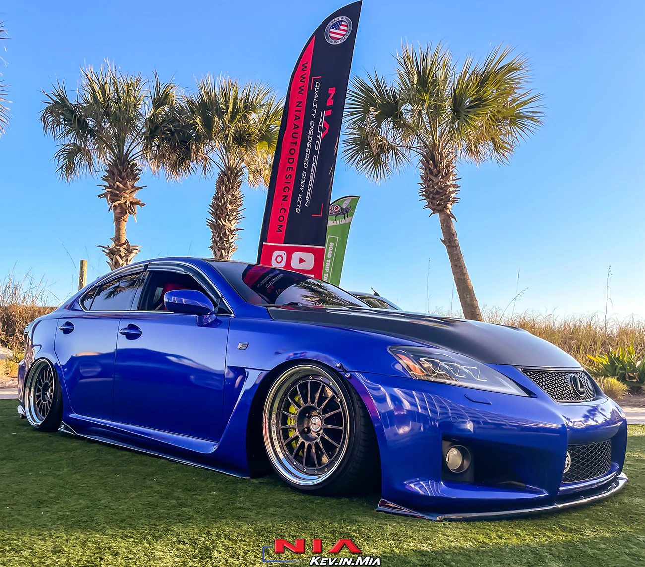 Lexus IS-F NIA Front Splitter 2008-2014 in ABS - Image 4