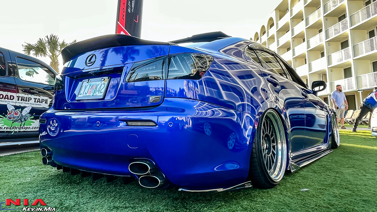 Lexus IS-F NIA Rear Spats 2008-2014 in ABS - Image 3