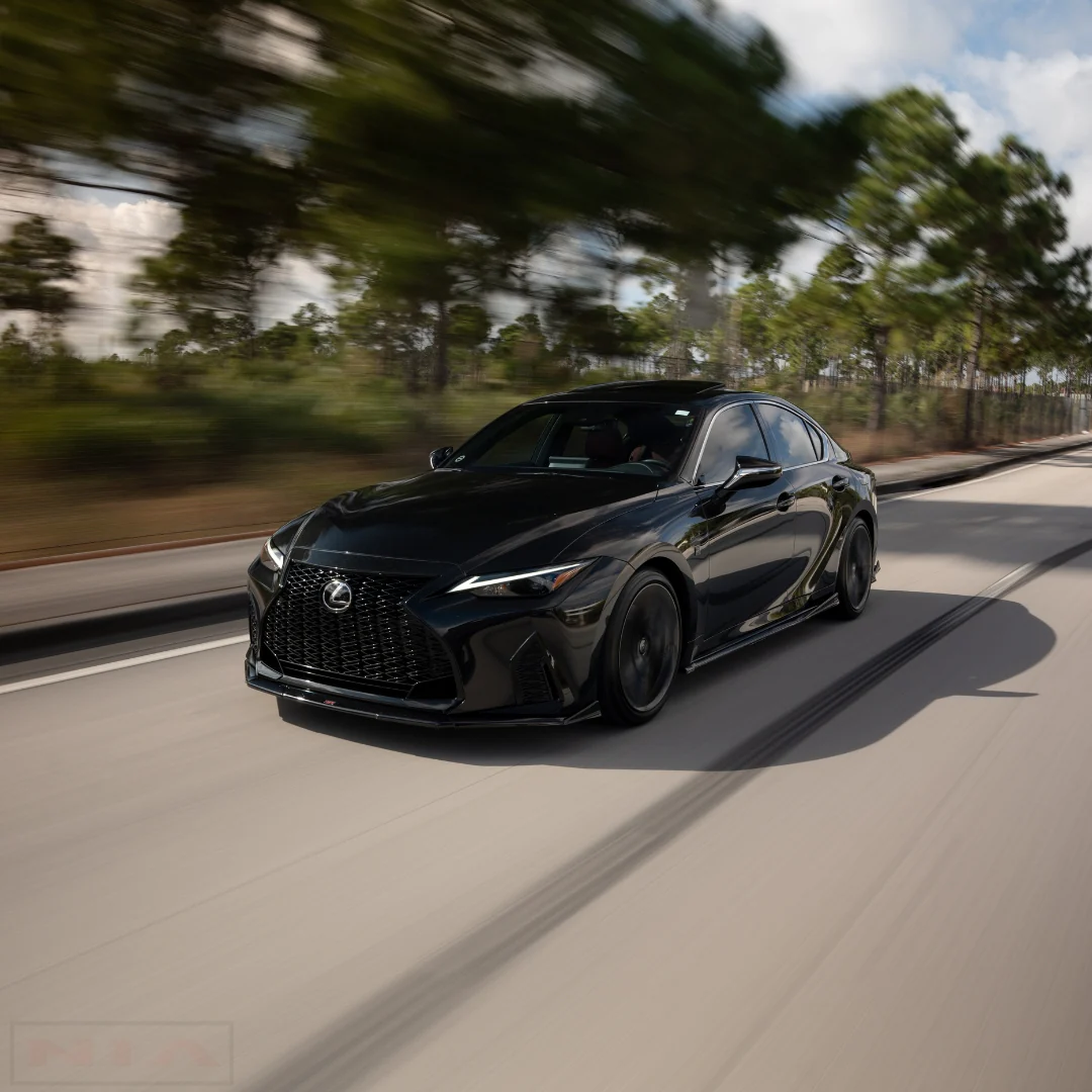 Lexus IS F-Sport NIA front splitter lip bodykit 2026+ in ABS or Carbon Fiber (PRE-ORDERS) - Image 9