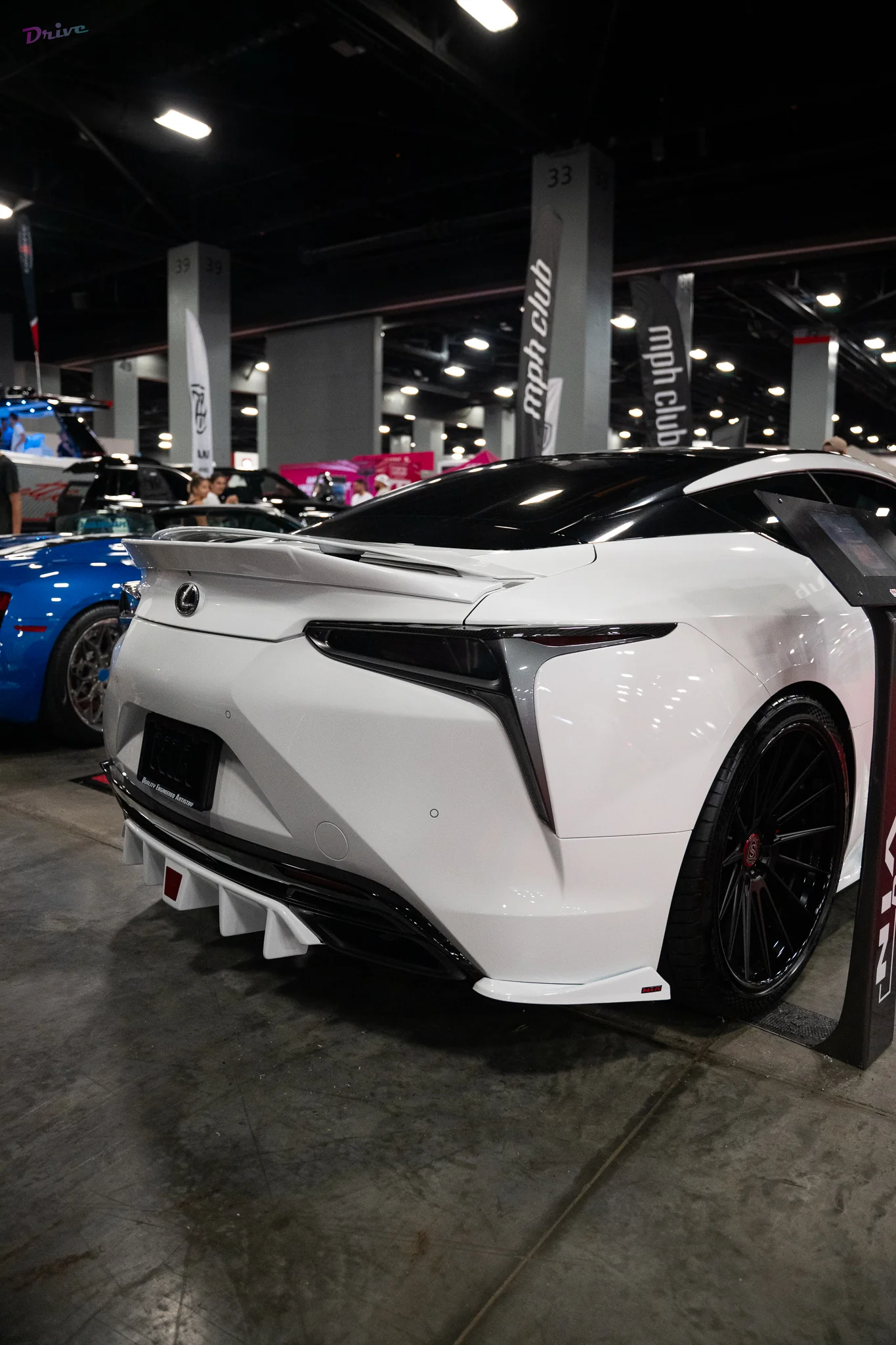 Lexus LC 500 NIA Full lip Body Kit 6pcs (Front Splitter, Side Skirt Rockers, Rear Apron Spats, Diffuser Bumper Extension) 2018-2026 in ABS - Image 11