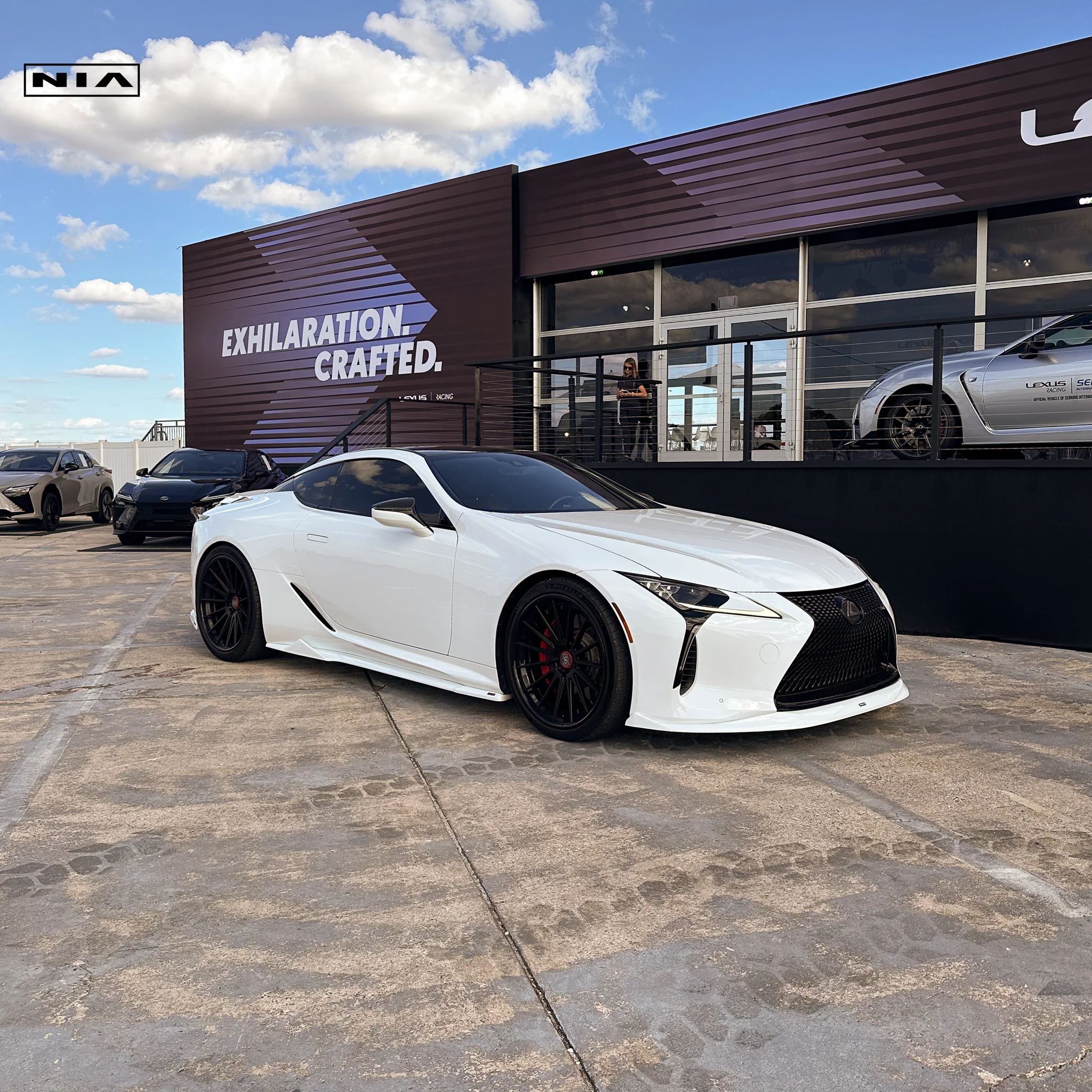 Lexus LC 500 NIA Full lip Body Kit 6pcs (Front Splitter, Side Skirt Rockers, Rear Apron Spats, Diffuser Bumper Extension) 2018-2026 in ABS - Image 4
