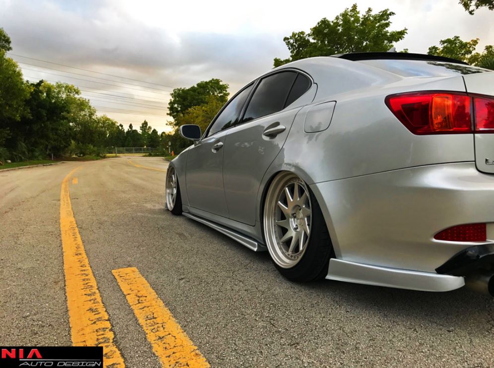 Lexus IS Base Model, F-Sport NIA Rear Lip Spats bodykit 2006-2013 in ABS - Image 5