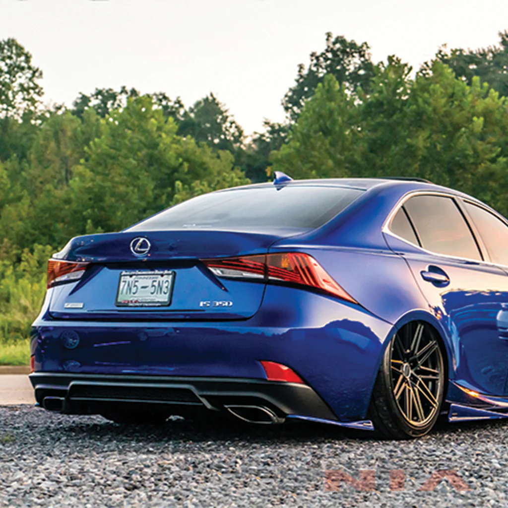 Lexus IS Base Model, F-Sport NIA Rear Lip Spats bodykit 2017-2020 in ABS - Image 8