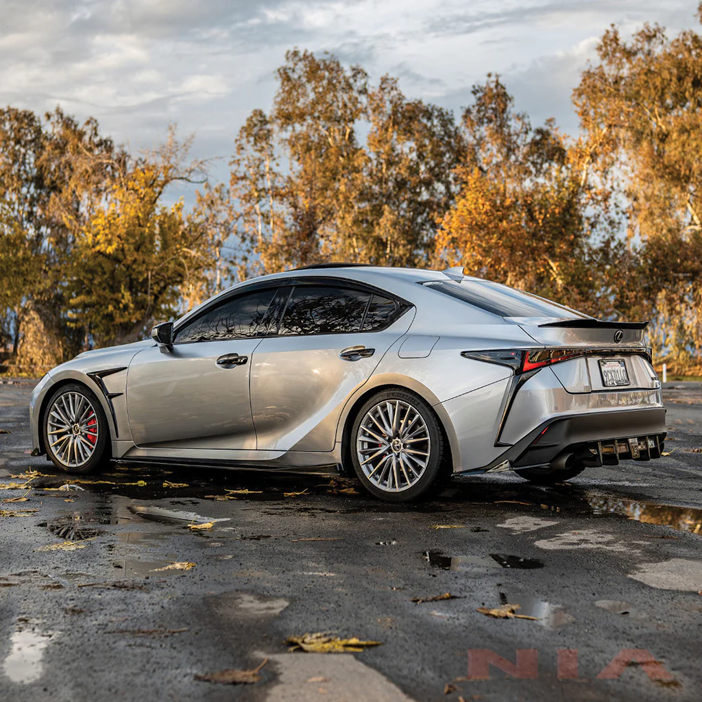 Lexus IS Base Model, F-Sport NIA Rear Lip Spats bodykit 2021-2026 in ABS or Carbon Fiber - Image 10