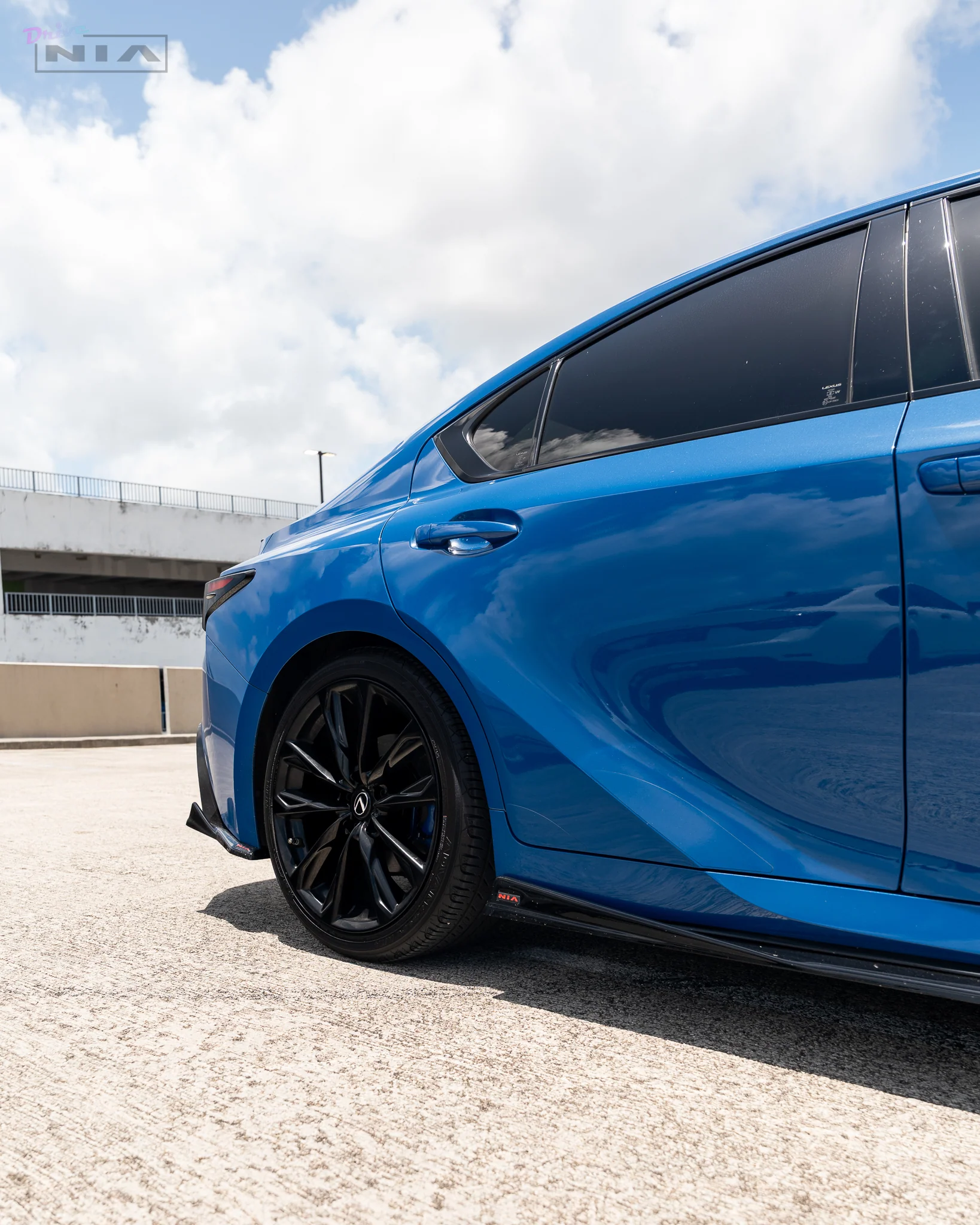 Lexus IS Base Model, F-Sport NIA Rear Lip Spats bodykit 2021-2026 in ABS or Carbon Fiber - Image 8