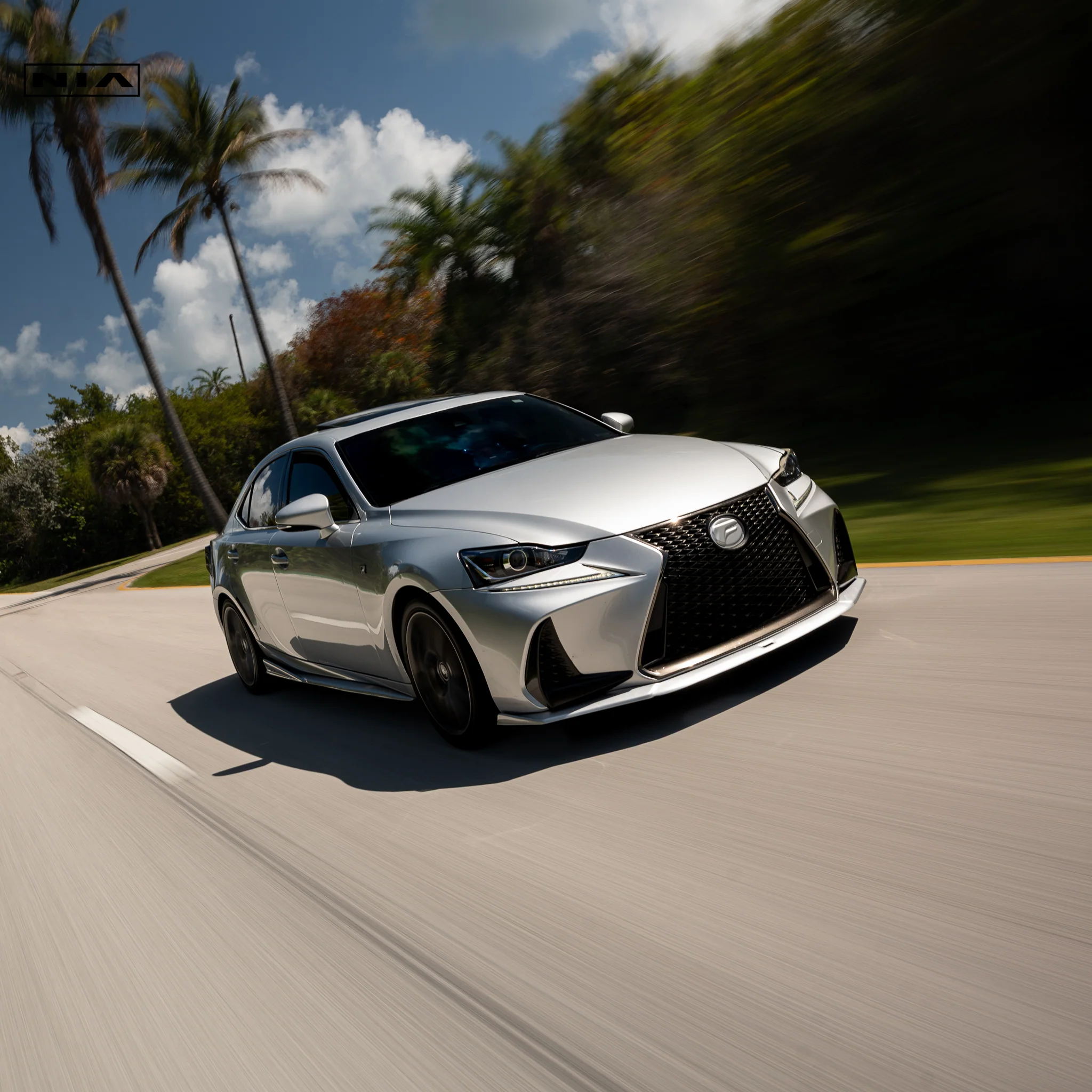 Lexus IS Base Model, F-Sport NIA  side skirts lip bodykit 2017-2020 in ABS - Image 3