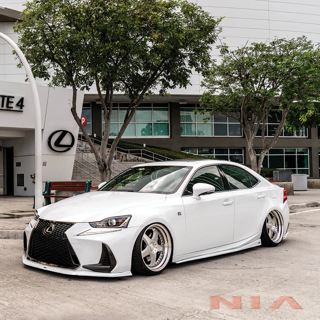 Lexus IS Base Model, F-Sport NIA  side skirts lip bodykit 2017-2020 in ABS - Image 4