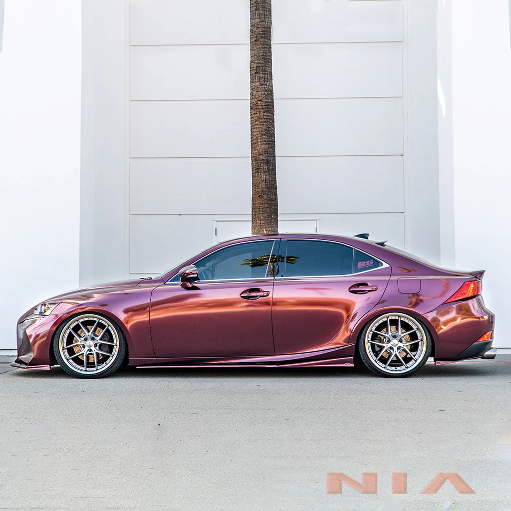 Lexus IS Base Model, F-Sport NIA  side skirts lip bodykit 2017-2020 in ABS - Image 8