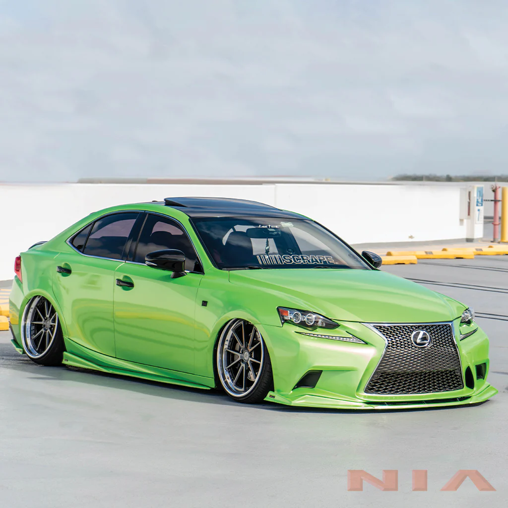 Lexus IS F-Sport NIA side skirts lip bodykit  2014-2020 in ABS - Image 5