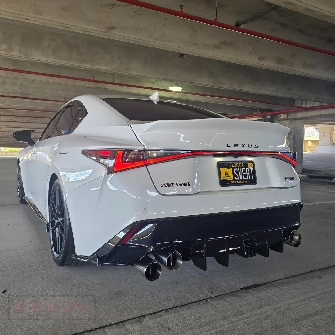 Lexus IS Base Model, F-sport, IS500 NIA Rear Duck Bill Trunk Spoiler V3 2021-2025 in ABS - Image 10