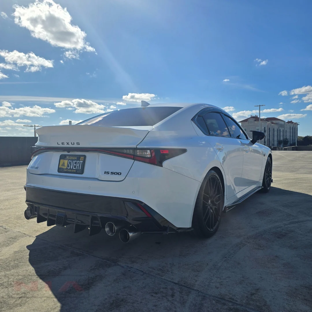 Lexus IS Base Model, F-sport, IS500 NIA Rear Duck Bill Trunk Spoiler V3 2021-2025 in ABS - Image 12