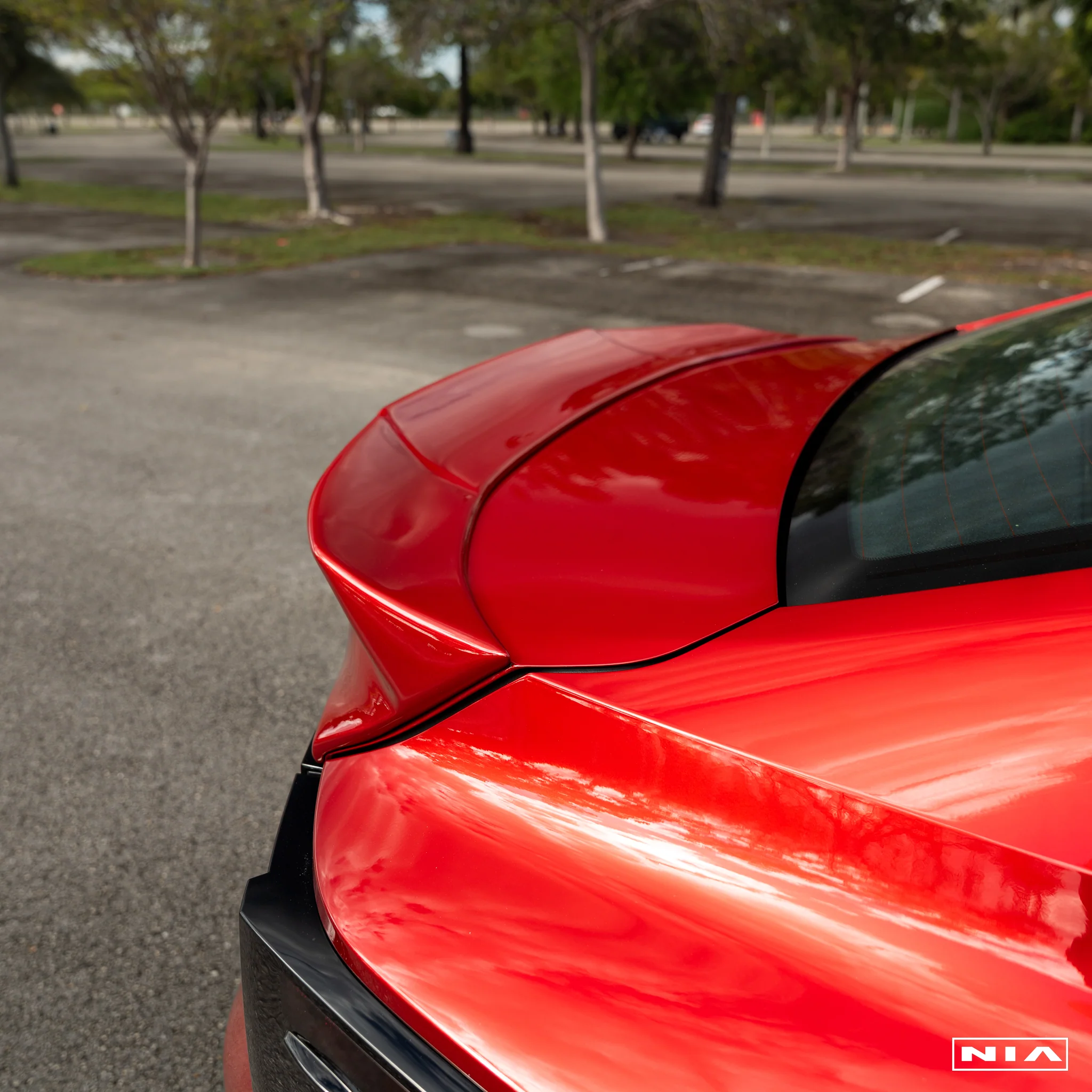 Lexus IS Base Model, F-sport, IS500 NIA Rear Duck Bill Trunk Spoiler V3 2021-2025 in ABS - Image 4