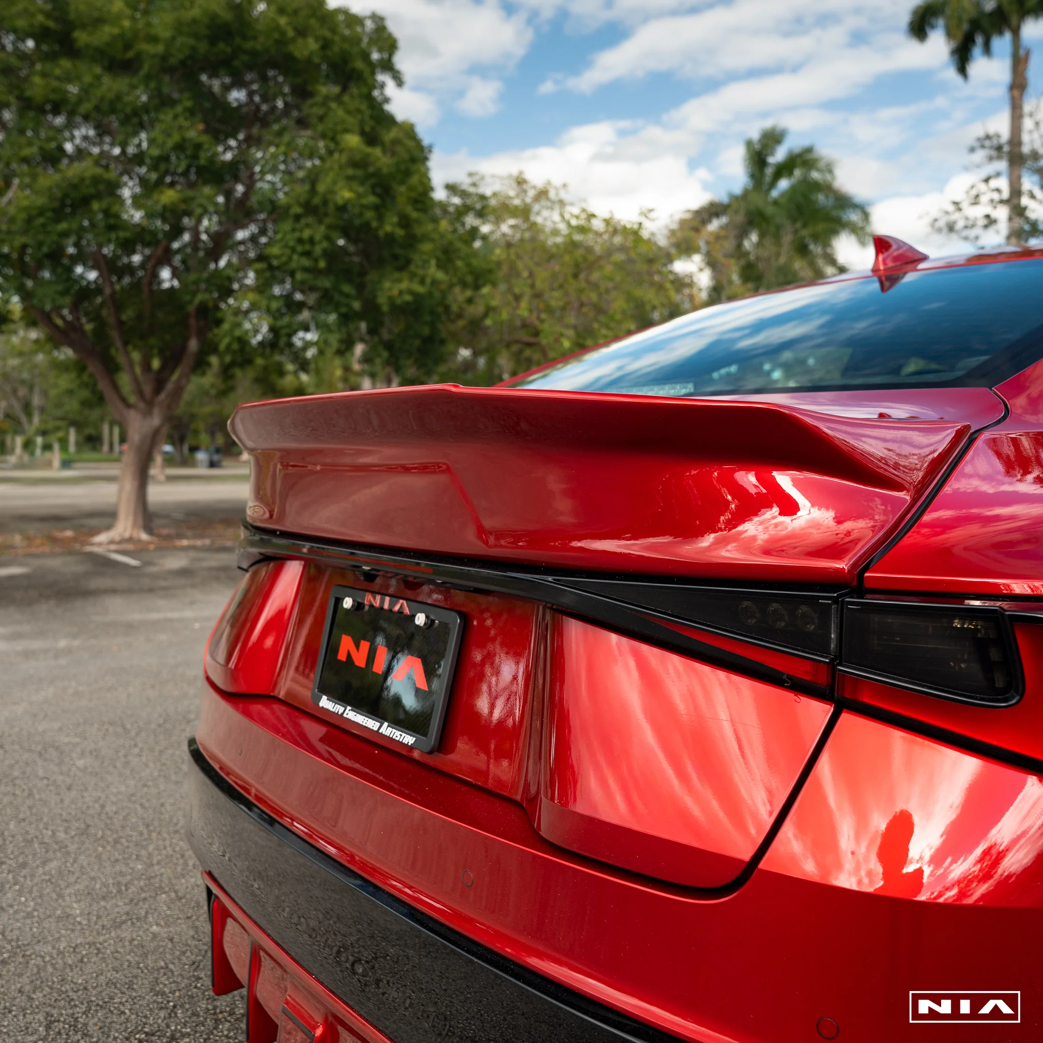Lexus IS Base Model, F-sport, IS500 NIA Rear Duck Bill Trunk Spoiler V3 2021-2025 in ABS - Image 5