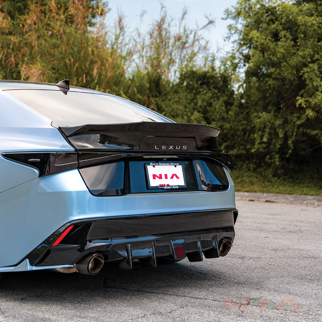 Lexus IS Base Model, F-sport, IS500 NIA Rear Duck Bill Trunk Spoiler V3 2021-2025 in ABS - Image 8