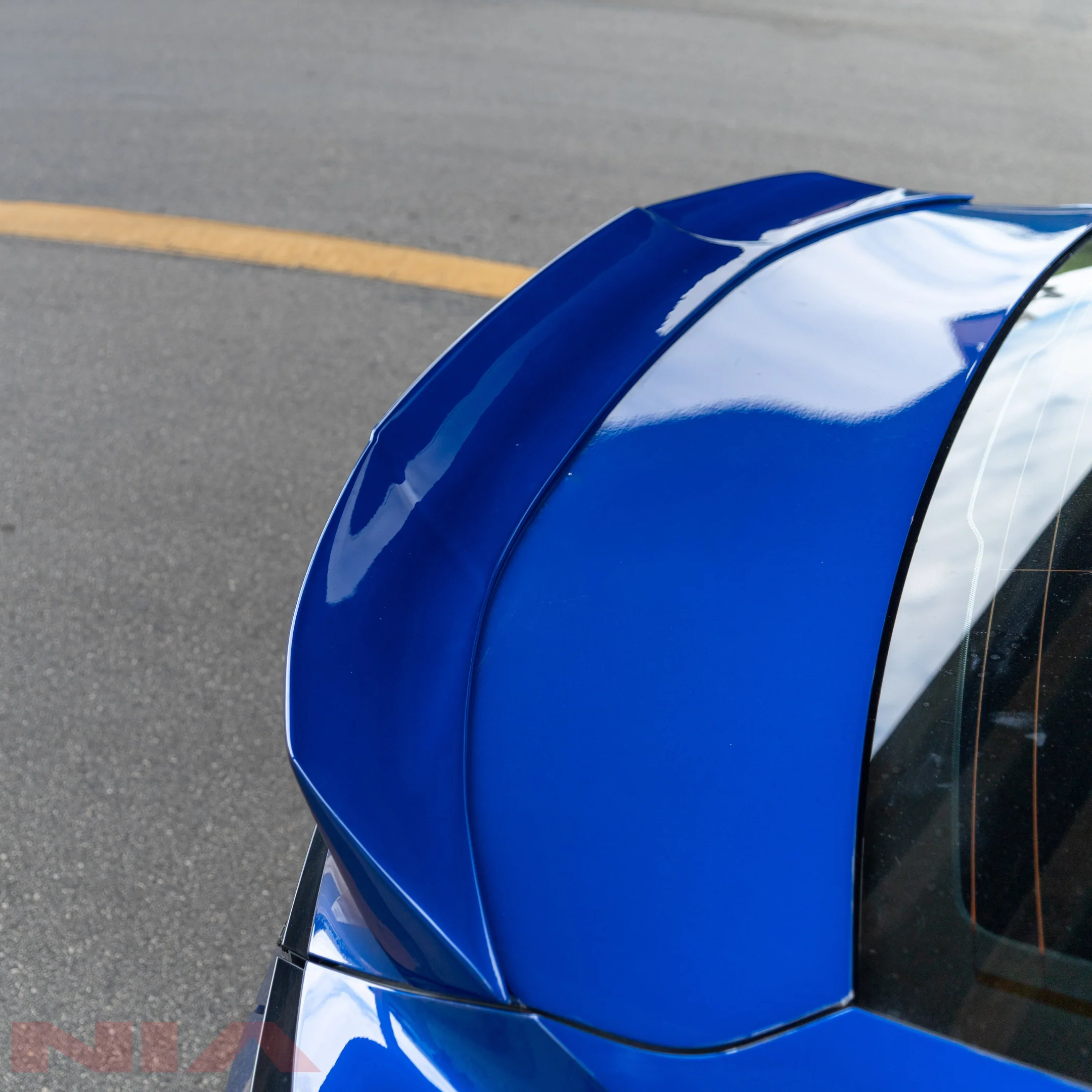 Lexus IS Base Model, F-Sport NIA  Rear ducktail Wing Spoiler V1 2021-2025  in ABS - Image 8