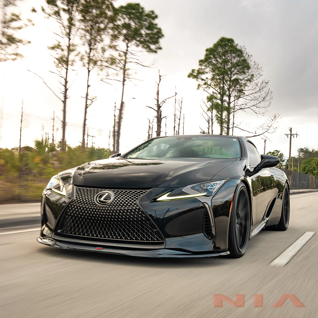 Lexus LC 500 NIA Front Splitter 2018-2026 in ABS or Carbon Fiber - Image 16