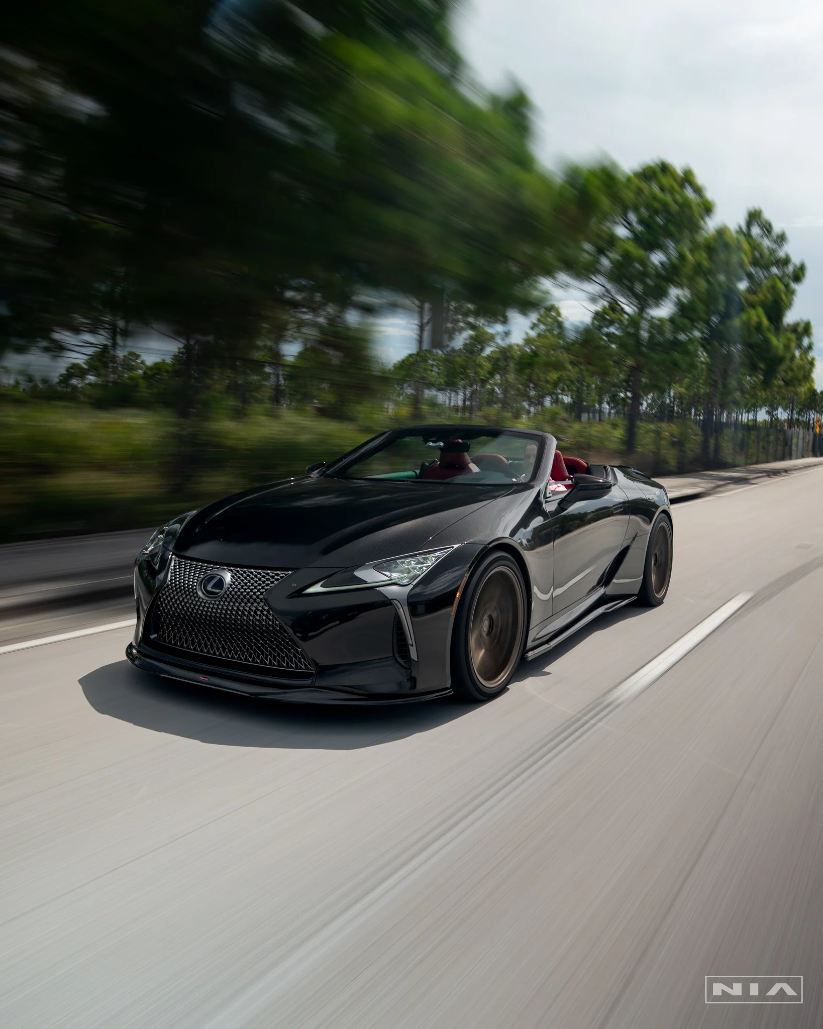 Lexus LC 500 NIA Front Splitter 2018-2026 in ABS or Carbon Fiber - Image 22