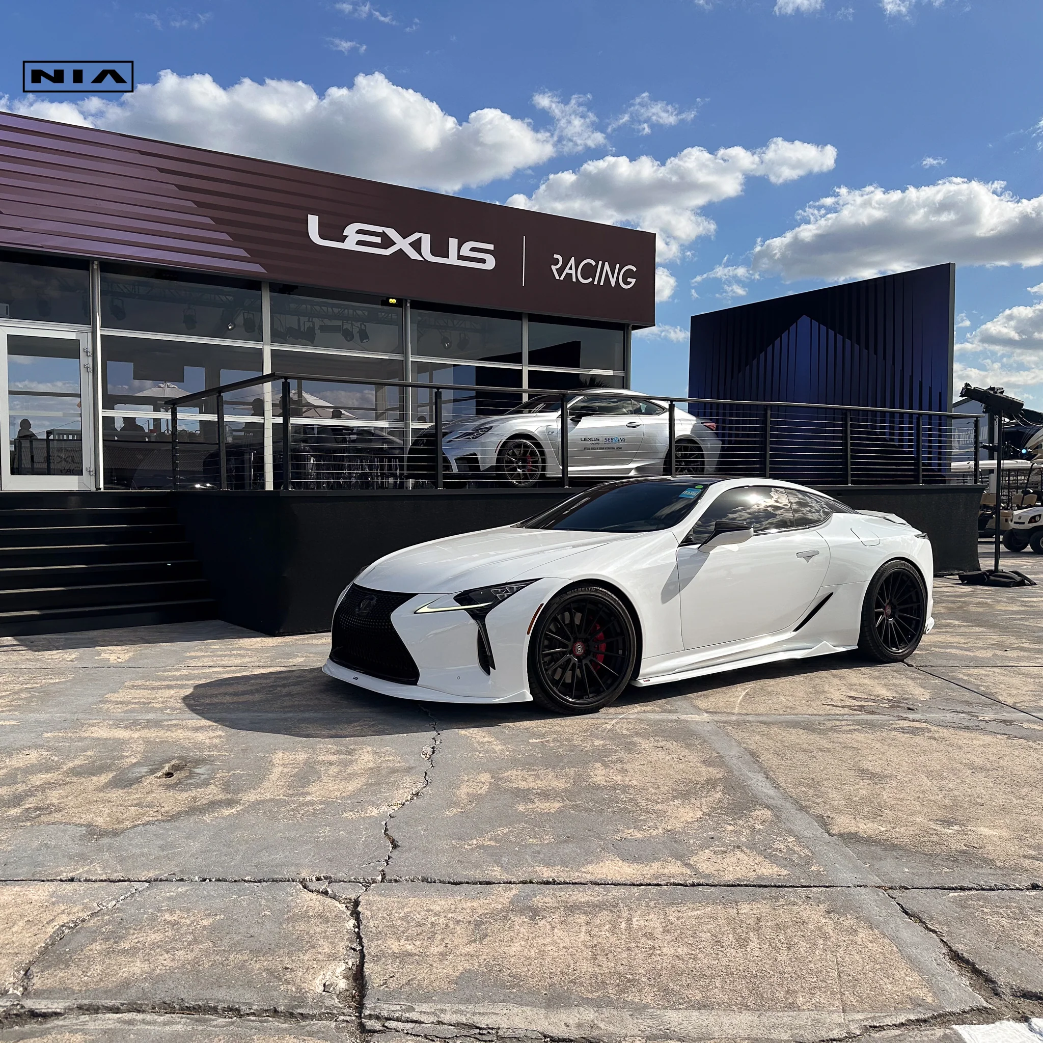 Lexus LC 500 NIA Front Splitter 2018-2026 in ABS or Carbon Fiber - Image 4