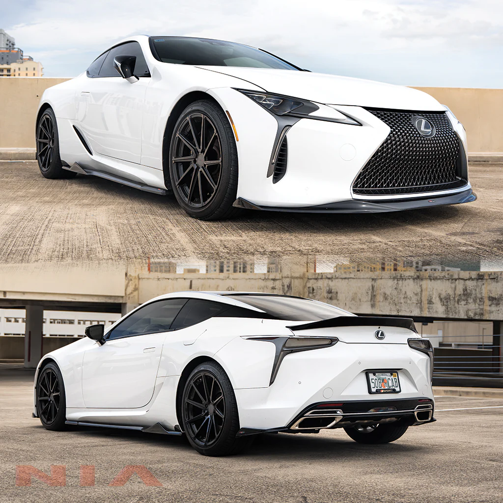 Lexus LC 500 NIA Full Kit 5pcs 2018-2026 in ABS or Carbon Fiber - Image 15