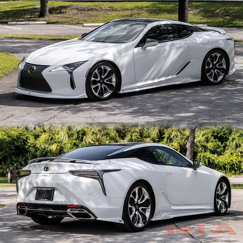 Lexus LC 500 NIA Full Kit 5pcs 2018-2026 in ABS or Carbon Fiber - Image 16