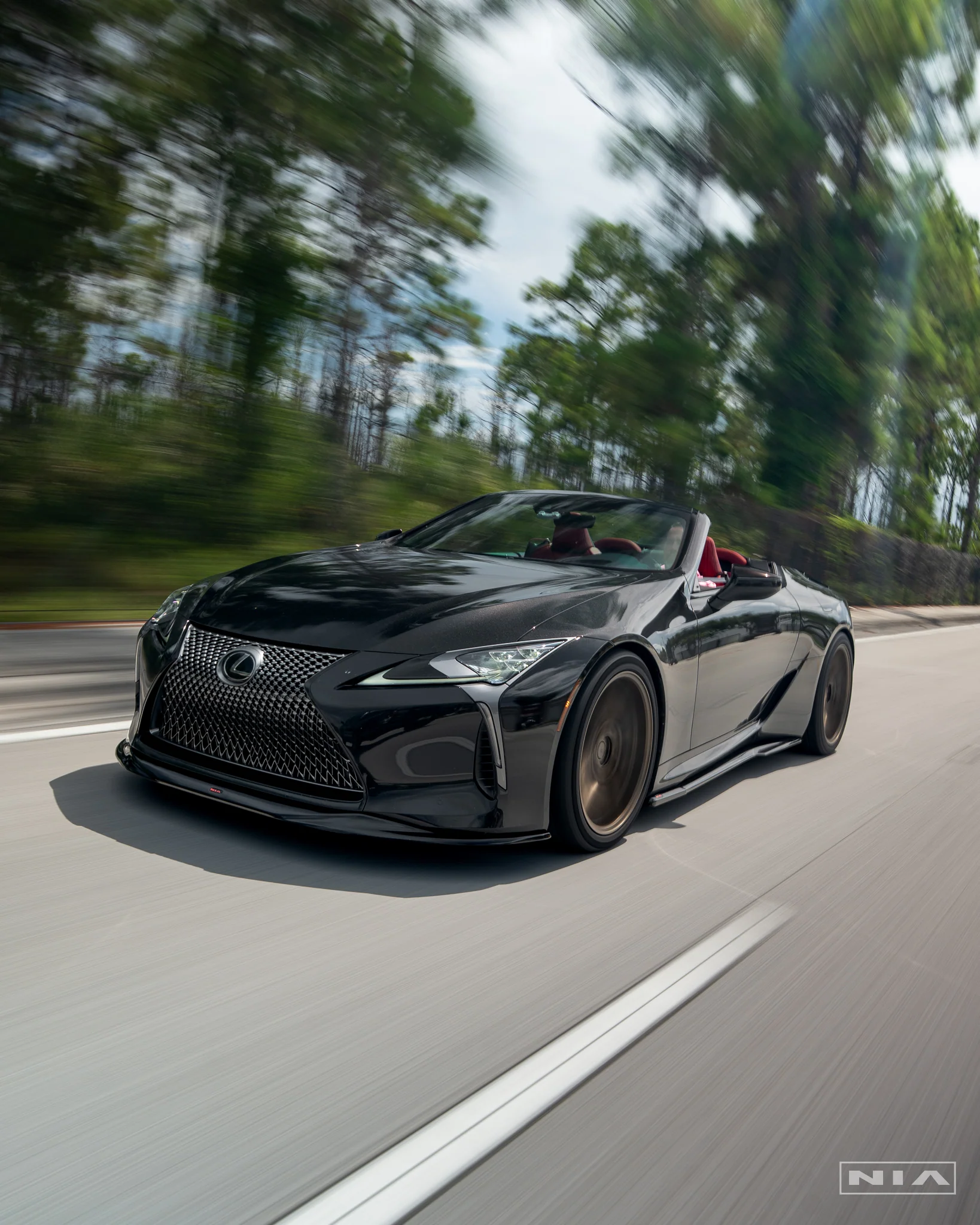 Lexus LC 500 NIA Full Kit 5pcs 2018-2026 in ABS or Carbon Fiber - Image 22