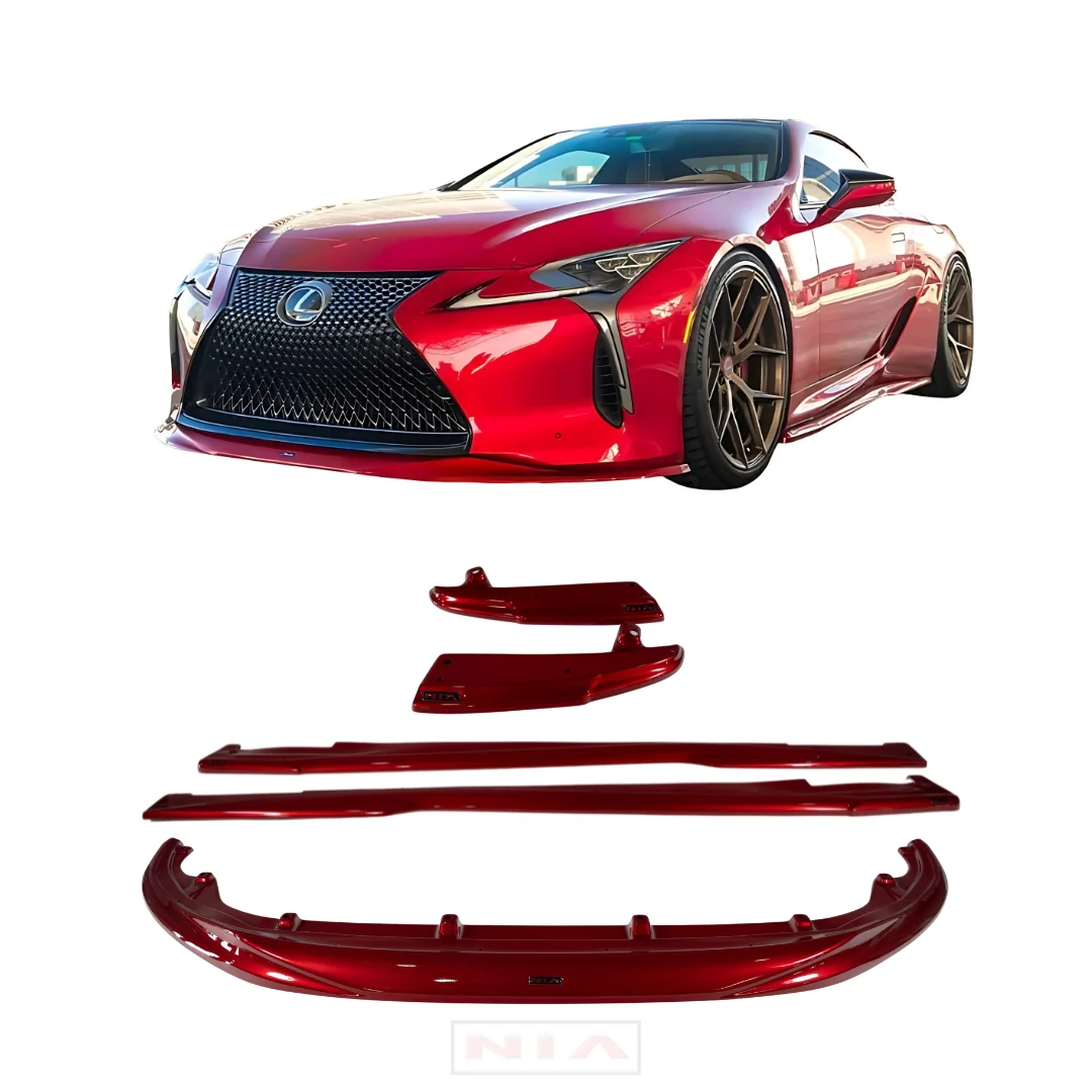 Lexus LC 500 NIA Full Kit 5pcs 2018-2026 in ABS or Carbon Fiber - Image 3