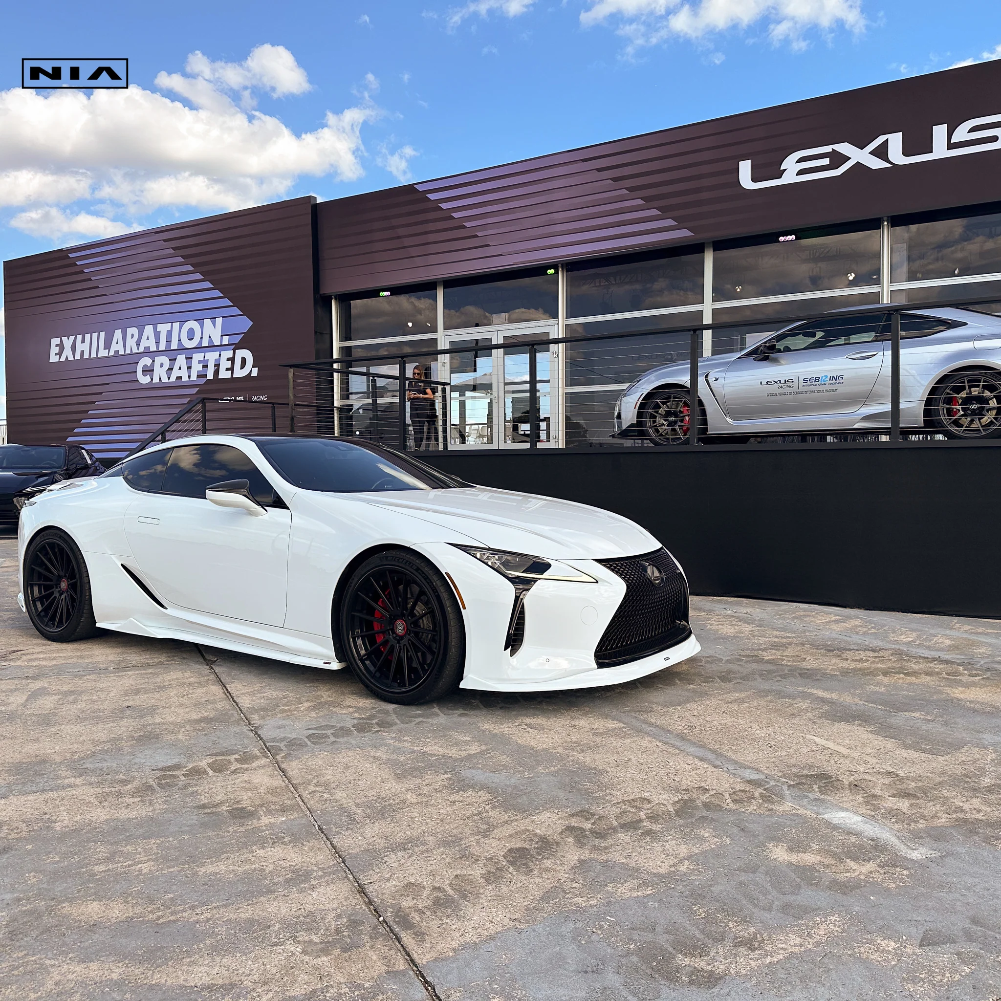 Lexus LC 500 NIA Full Kit 6pcs (Front splitter, side skirts, rear spats, ducktail spoiler)2018-2026 in ABS - Image 4