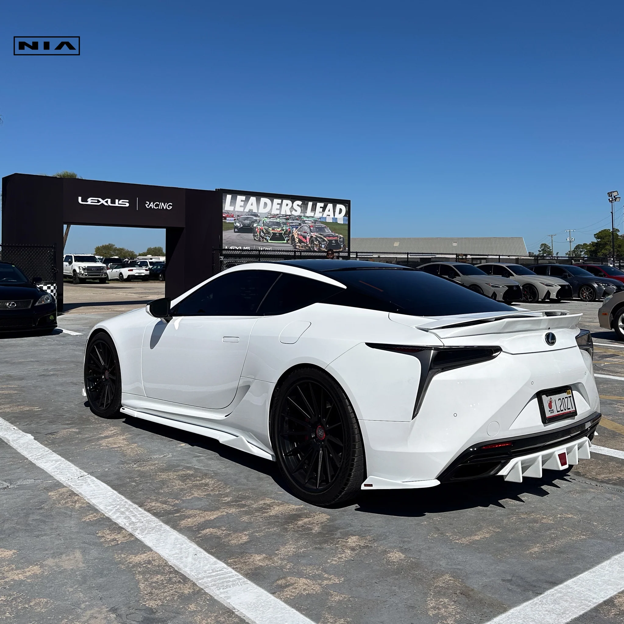Lexus LC 500 NIA Rear Wing Spoiler 2018-2026 in ABS - Image 4