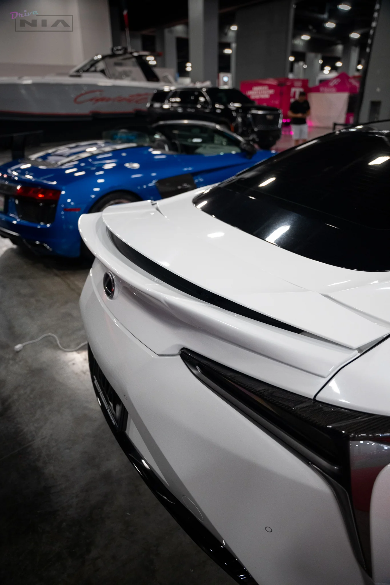Lexus LC 500 NIA Full Kit 6pcs (Front splitter, side skirts, rear spats, ducktail spoiler)2018-2026 in ABS - Image 8