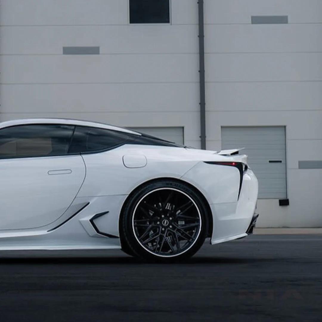 Lexus LC 500 NIA Rear Spats 2018-2026 in ABS or Carbon Fiber - Image 11