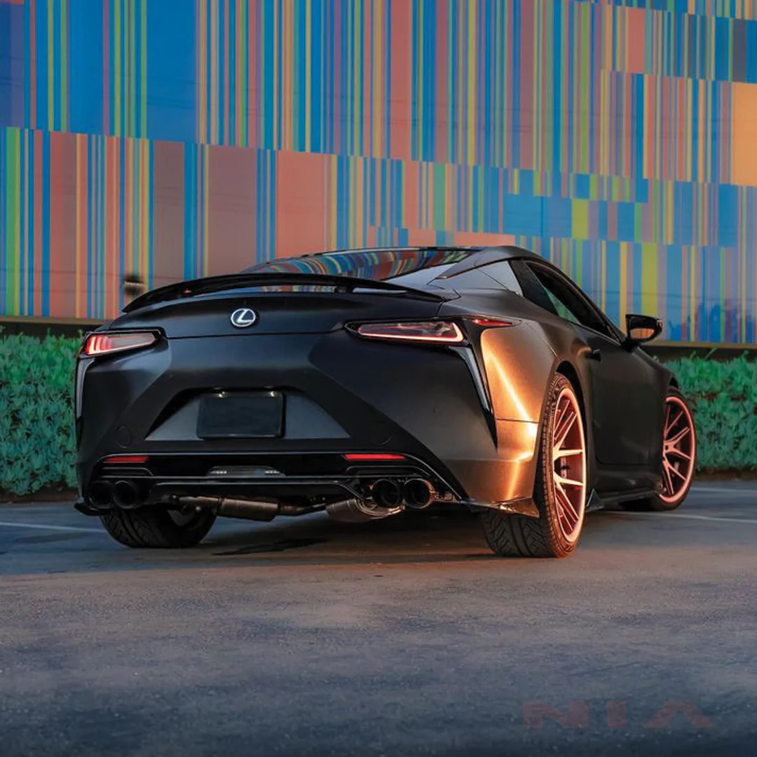 Lexus LC 500 NIA Rear Spats 2018-2026 in ABS or Carbon Fiber - Image 14