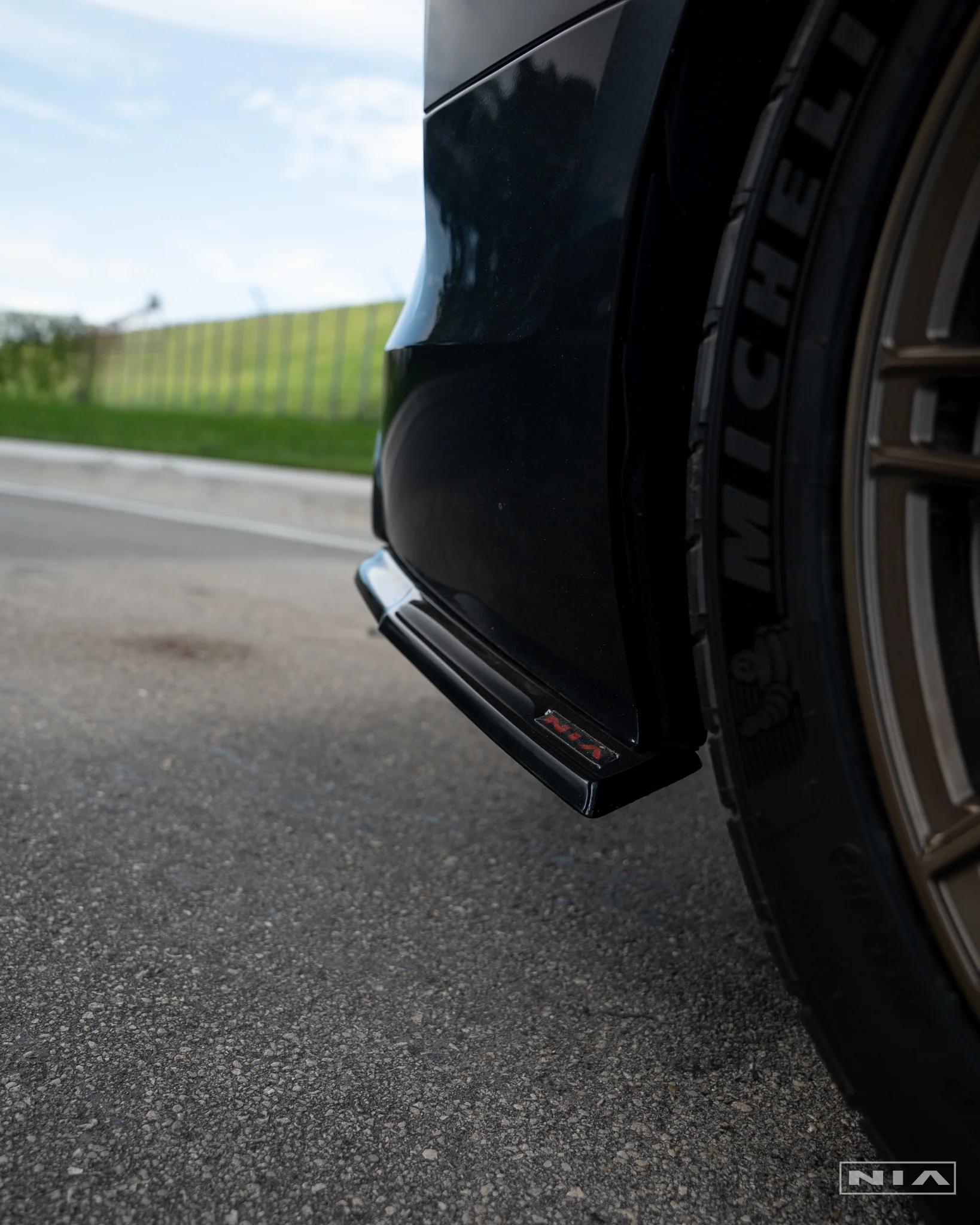 Lexus LC 500 NIA Rear Spats 2018-2026 in ABS or Carbon Fiber - Image 17