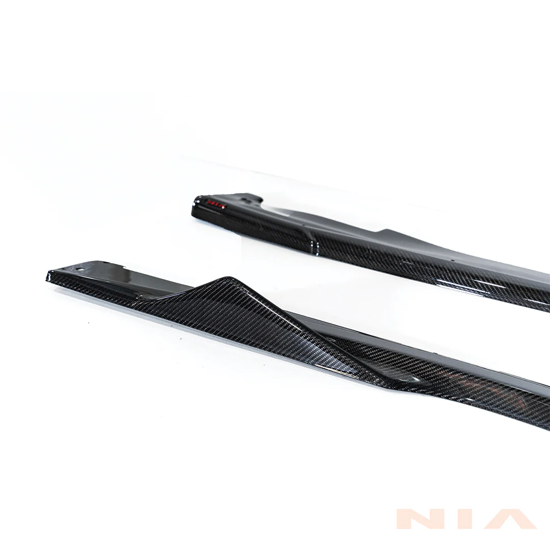 Lexus LC 500 NIA Side Skirt 2018-2026 in ABS or Carbon Fiber - Image 19