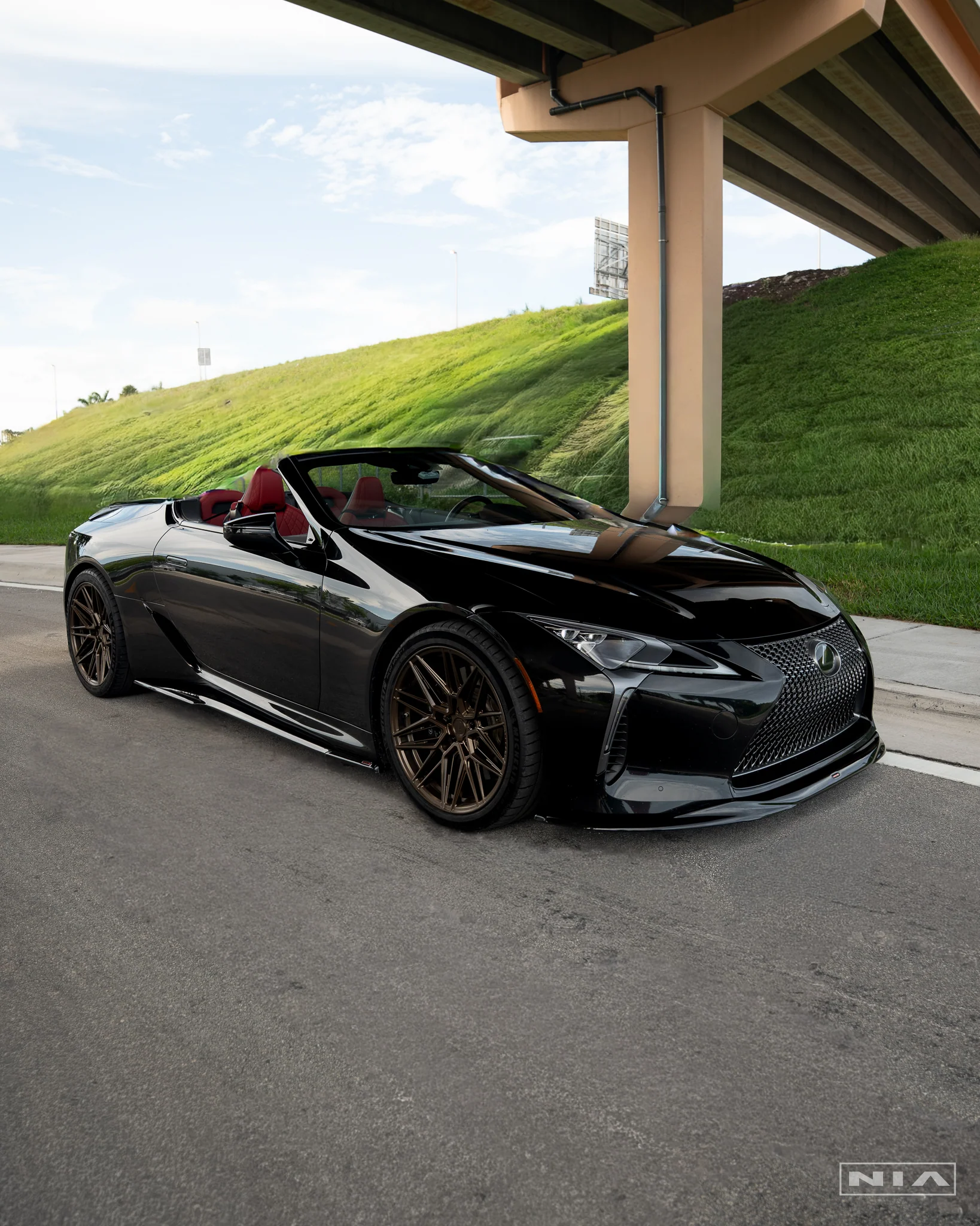 Lexus LC 500 NIA Side Skirt 2018-2026 in ABS or Carbon Fiber - Image 21