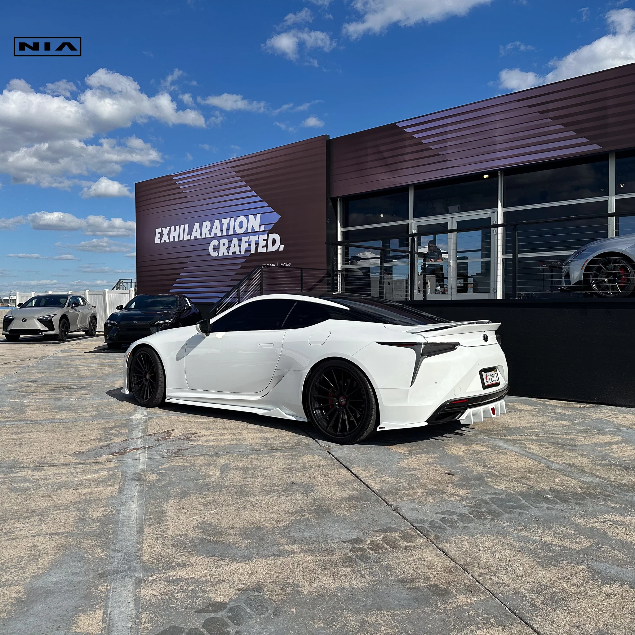 Lexus LC 500 NIA Side Skirt 2018-2026 in ABS or Carbon Fiber - Image 4