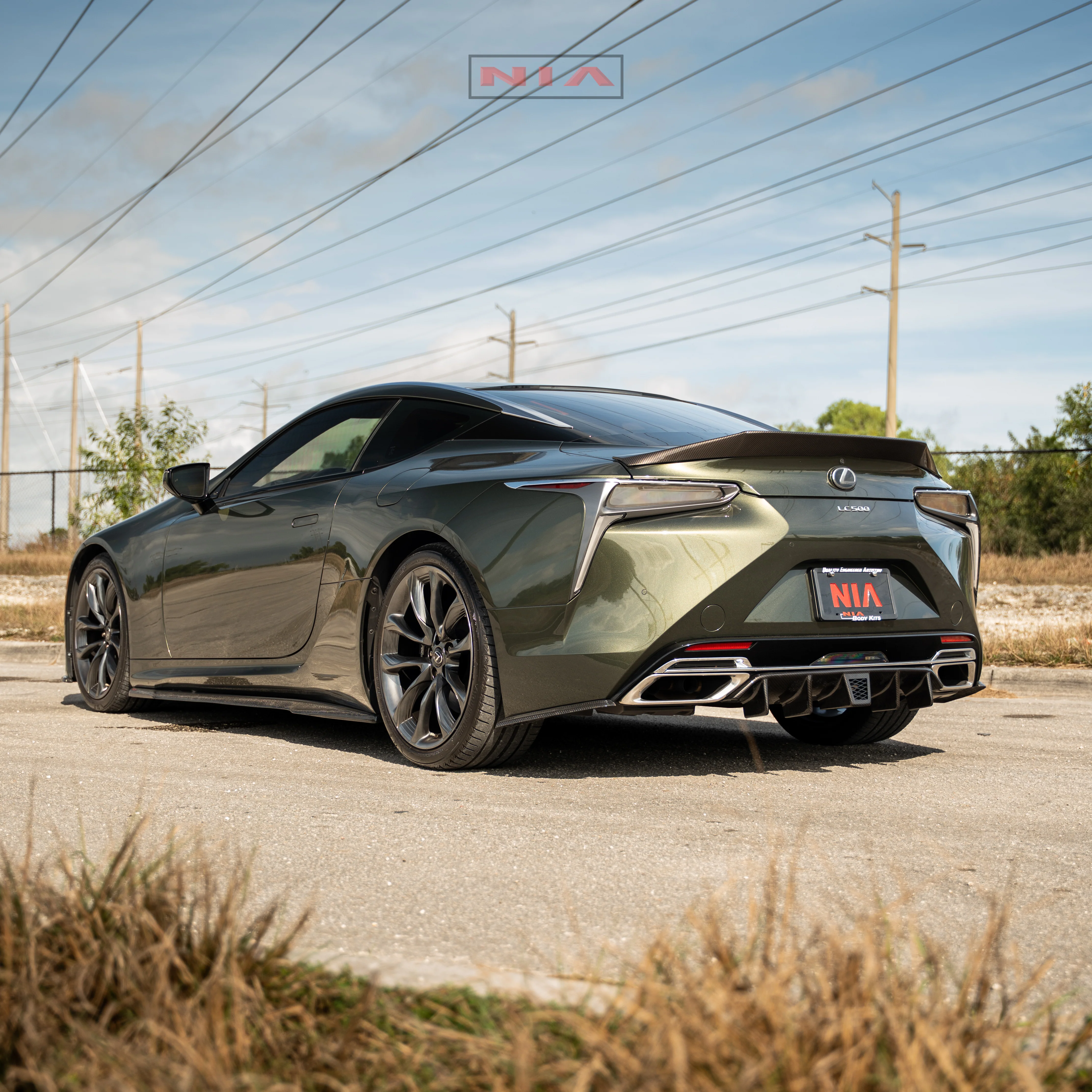 Lexus LC 500 NIA Rear Wing Spoiler 2018-2026 in ABS - Image 8