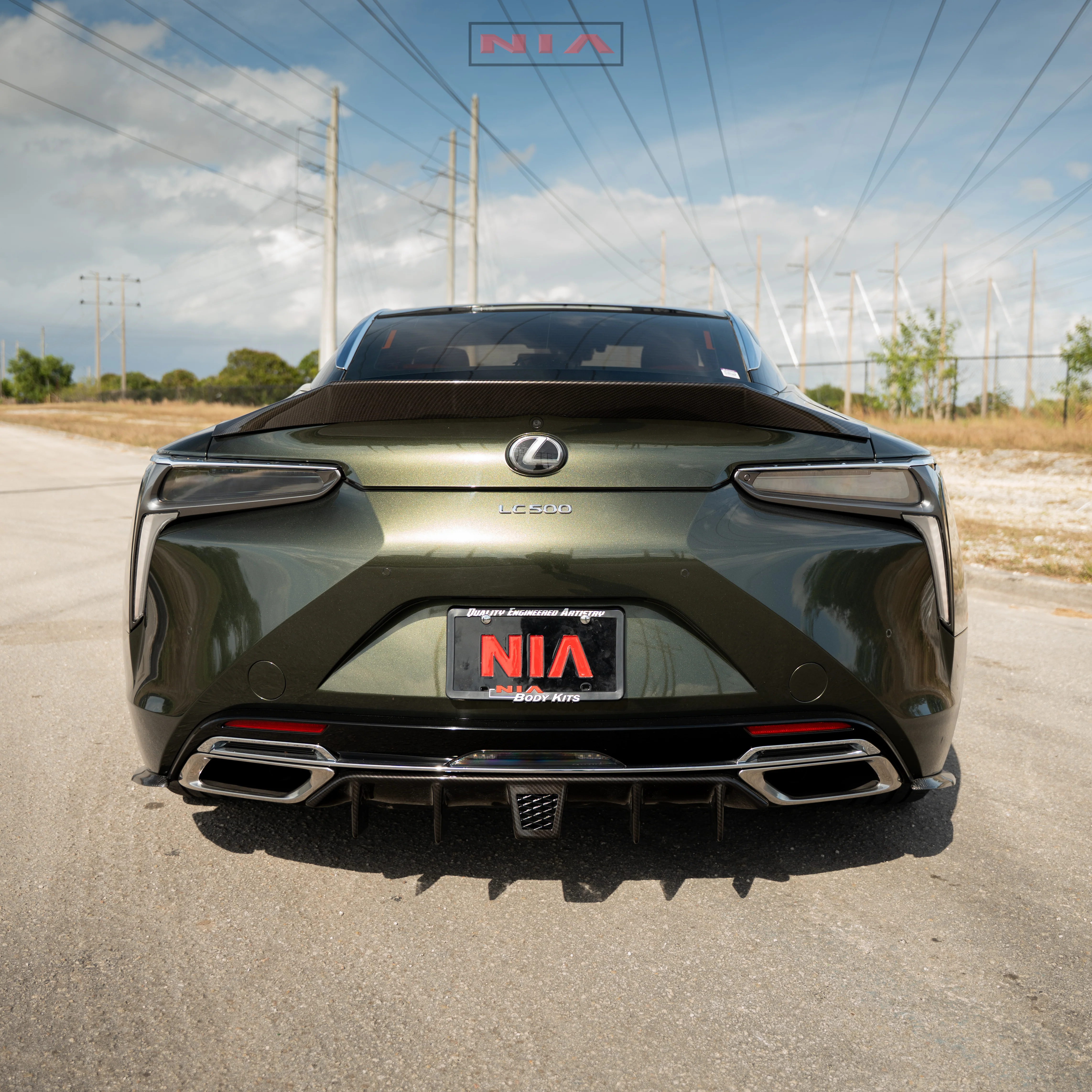 Lexus LC 500 NIA Diffuser 2018-2026 in ABS - Image 9