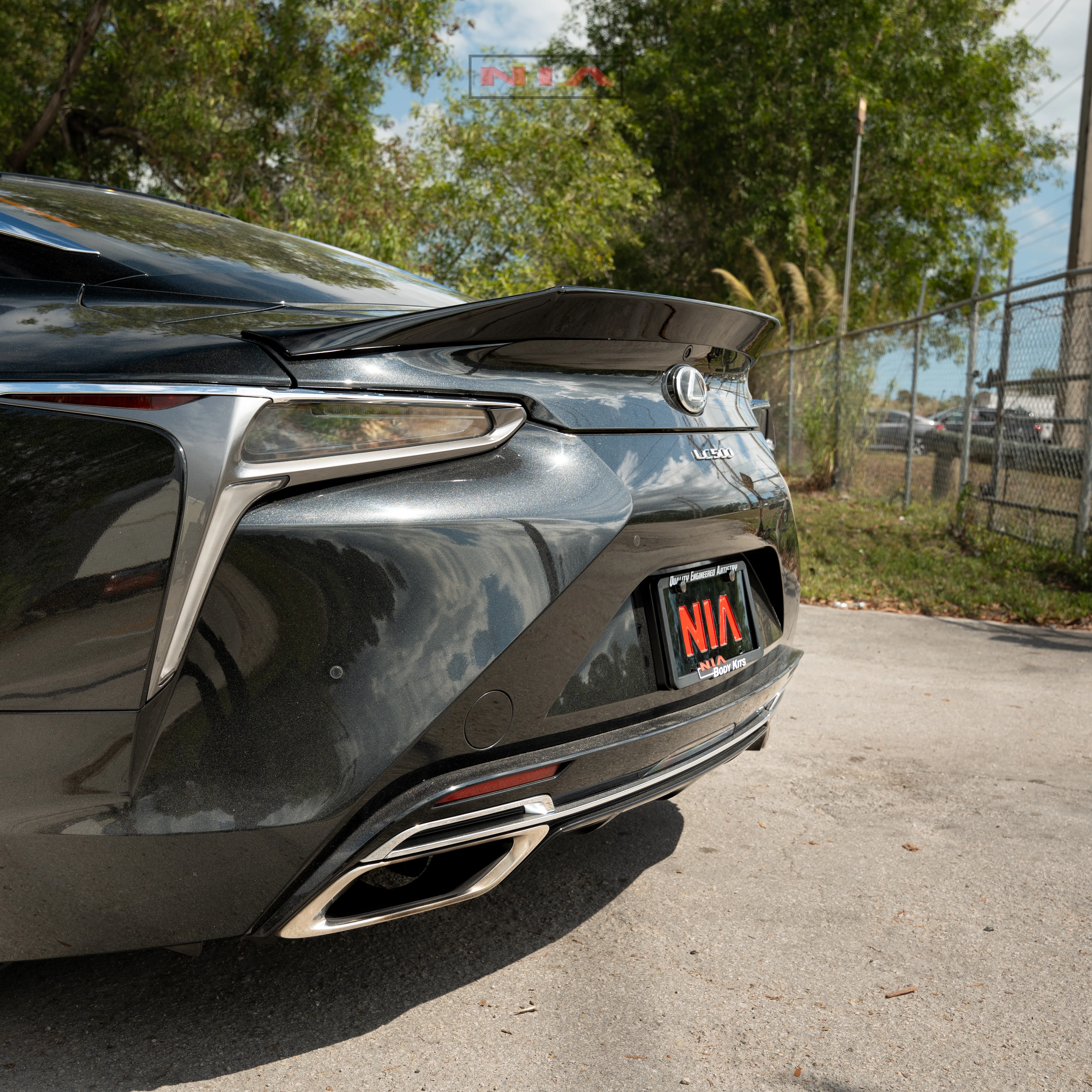 Lexus LC 500 NIA Rear Wing Spoiler 2018-2026 in ABS - Image 9