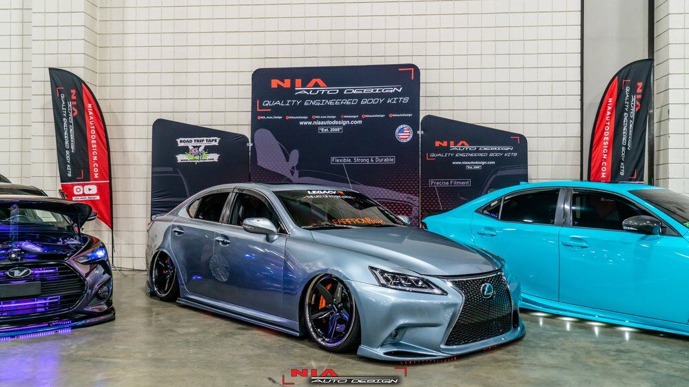 Lexus IS F-Sport NIA Eyelids 2011-2013 in ABS - Image 4