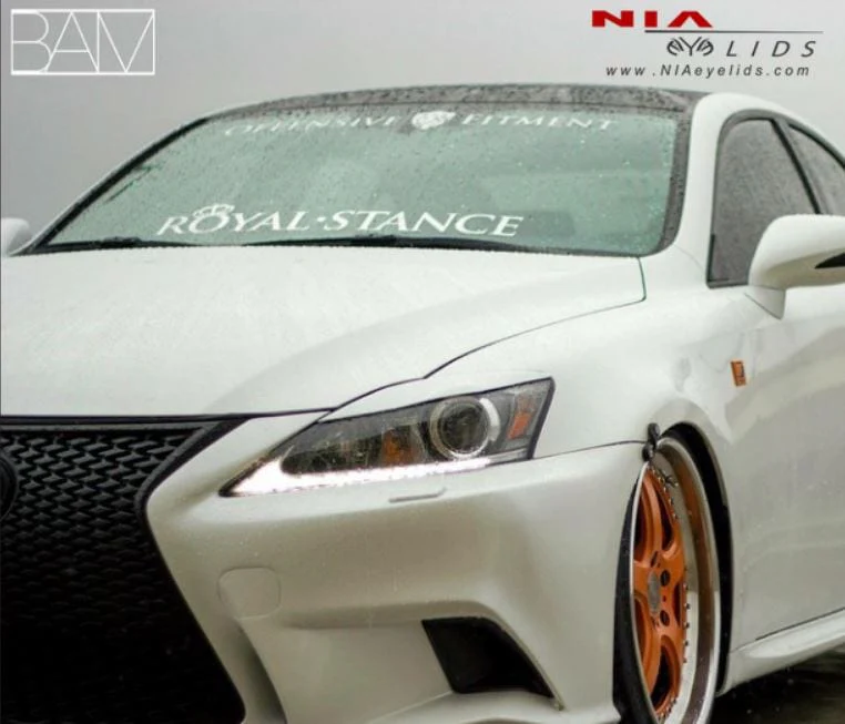 Lexus IS F-Sport NIA Eyelids 2011-2013 in ABS - Image 5