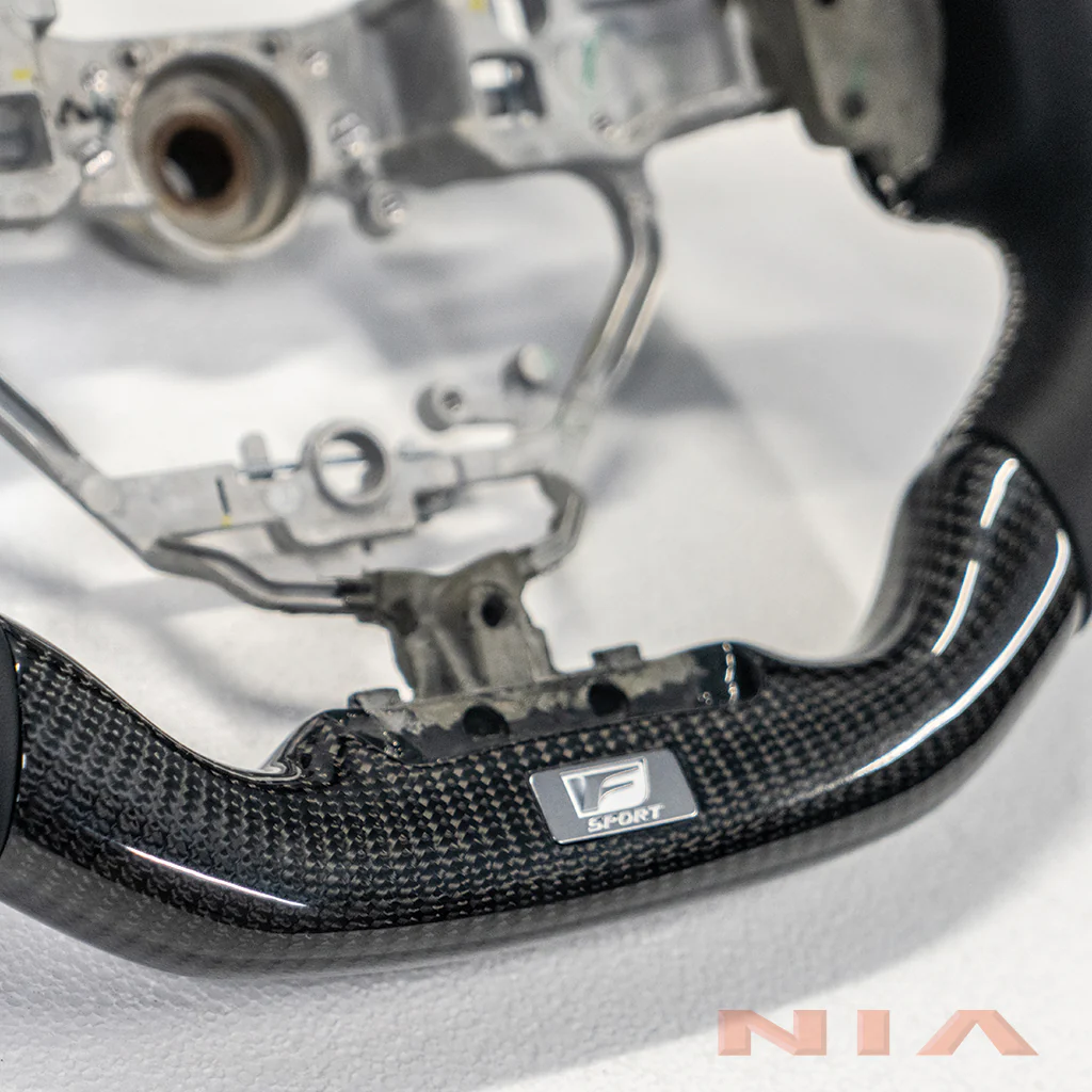 Lexus RC 2015-2018 Carbon Fiber Steering Wheel - Image 5