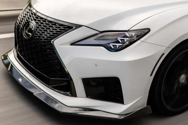 Lexus RC-F NIA Full lip Body Kit 6pcs (Front Splitter, Side Skirt Rockers, Rear apron spats, Diffuser Bumper Extension) 2020-2025 in ABS - Image 4