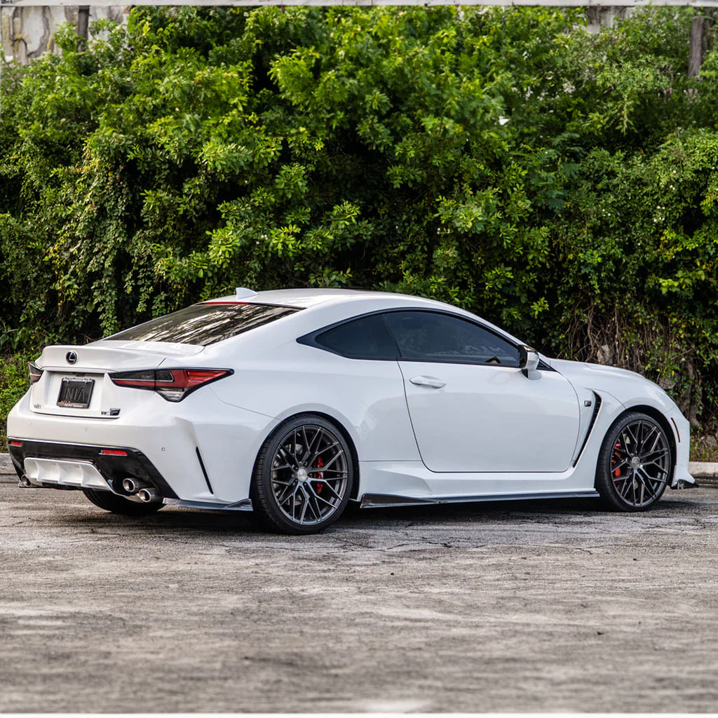Lexus RC-F NIA Rear Lip Spats bodykit 2020-2025 in ABS or Carbon Fiber - Image 7