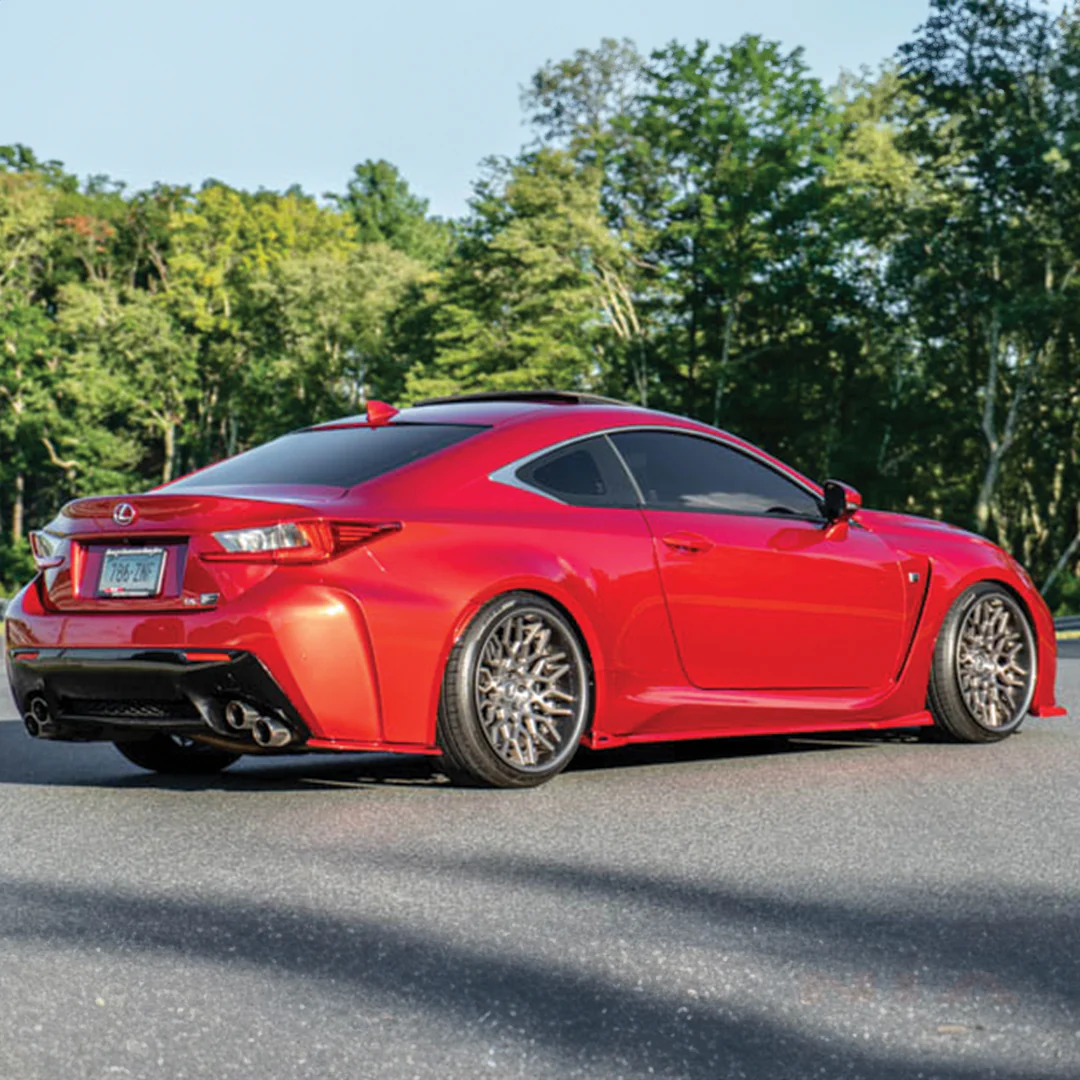 Lexus RC-F NIA side skirts lip bodykit 2015-2019 in ABS or Carbon Fiber - Image 4